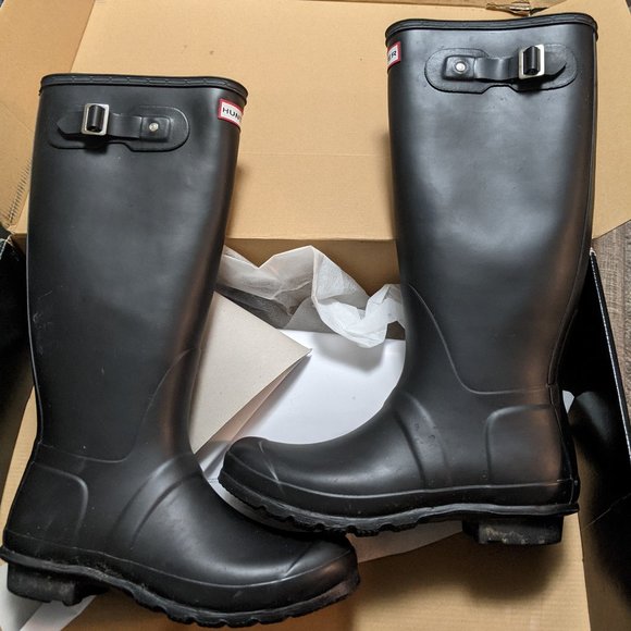 Hunter Tall Rain Boots - Picture 1 of 3